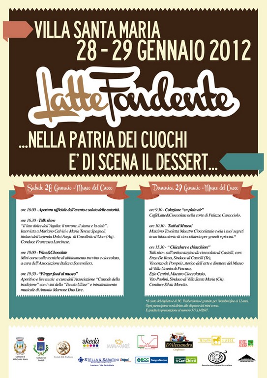 Locandina Latte Fondente