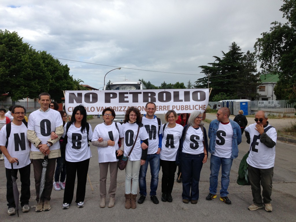 manifestazione 28 agosto 2015 centrale biomasse aquila