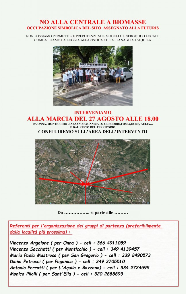 marcia 27 agosto 2015 biomasse centrale