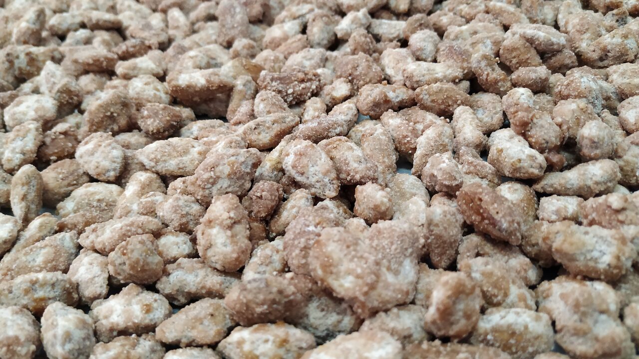 Mandorle e nocciole pralinate