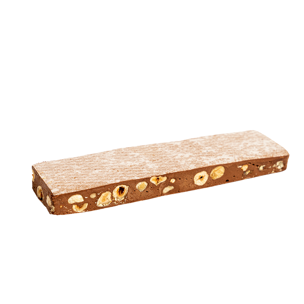 Trancetto di torrone tenero alle nocciole Aveja