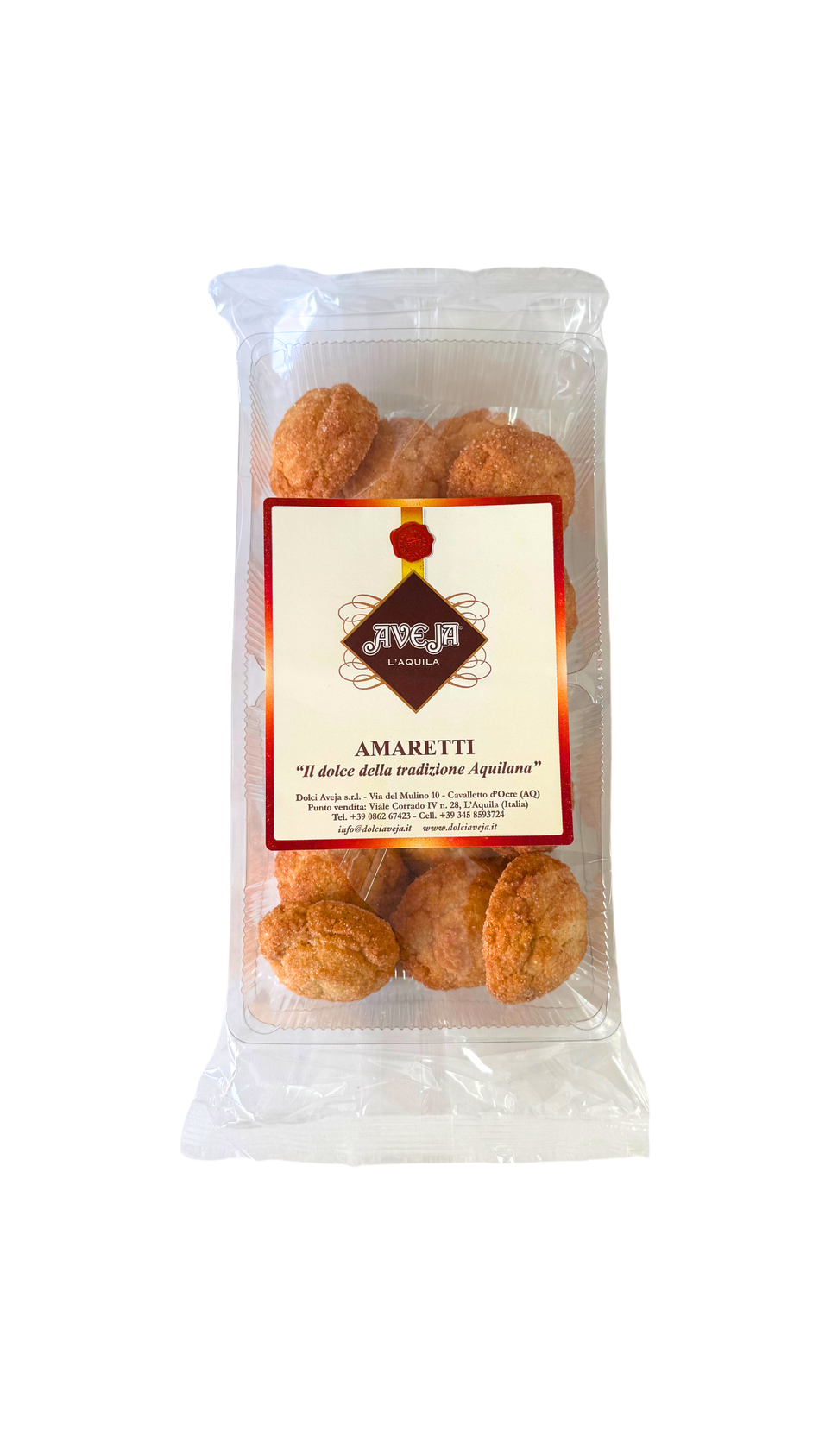 Vaschetta Amaretti morbidi Dolci Aveja - il dolce della tradizione aquilana