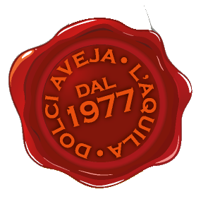 Coccarda in ceralacca Dolci Aveja L'Aquila dal 1977