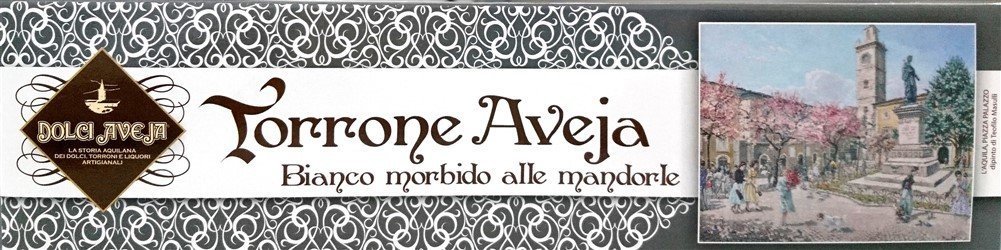 Torrone Aveja bianco morbido alle mandorle